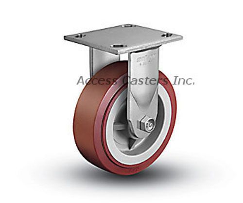 AC18301-8319 8&#034; x 2&#034; Carter-Hoffmann Replacement Rigid Plate Caster, Poly Wheel