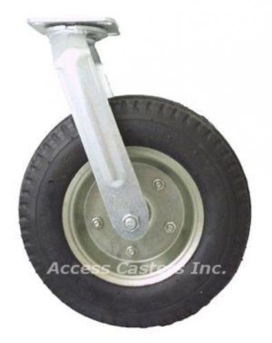 12DPNTS 12&#034; Swivel Caster Pneumatic Wheel 500 lbs Capacity Ball Bearings