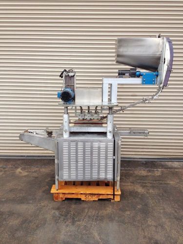 Rue 6 quill inline ss bottle capper, capping machine for sale