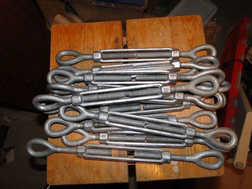 One dozen 1/2&#034; forged turnbuckle 6&#034; for sale