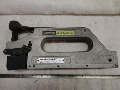 SIGNODE Corp. E-Z Drive Strap Stapler Model SS-34 Chicago, IL Strapping Tool USA