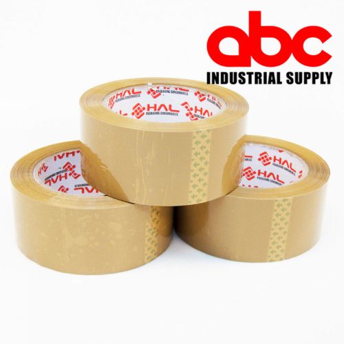 1 roll  sealing packing 2&#034; tan tape box shipping packing box closing  330&#039; for sale