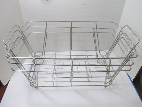 3 industrial metal basket crates wire bin freezer dairy egg farm for sale