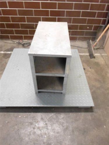 Metal open face self cabinet 15&#034; w x 30&#034; l x 24&#034; h for sale