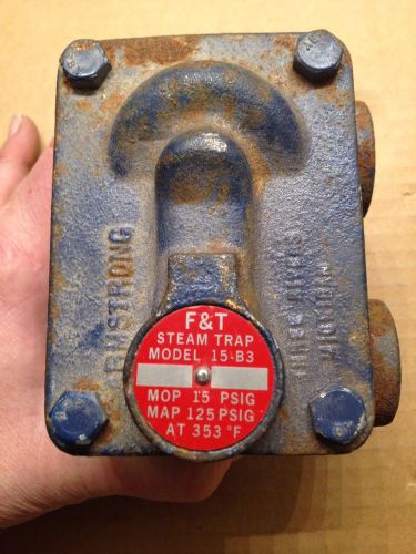 Armstrong steam trap f&amp;t 15-b3 3/4&#034; for sale