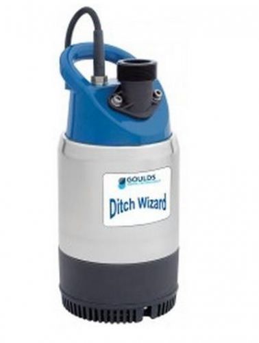 2DW0511 Goulds Submersible Dewatering Pump 1/2 HP 1 Ph 115 V