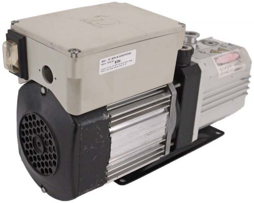 Leybold trivac d2.5et1-21111147 dual-stage rotary vane high vacuum pump d2.5e for sale