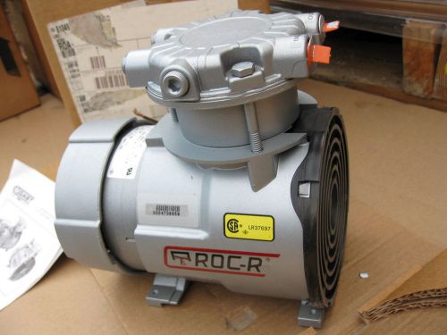Gast roa-p235-db piston oilless vacuum pump/compressor 110/115v 2.1/2.2a 1/8hp for sale