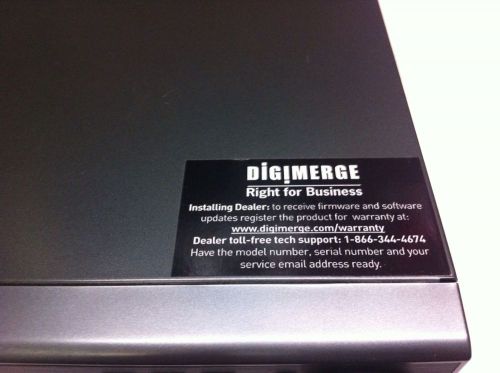 Digimerge dhu604000 4 channel network dvr for sale