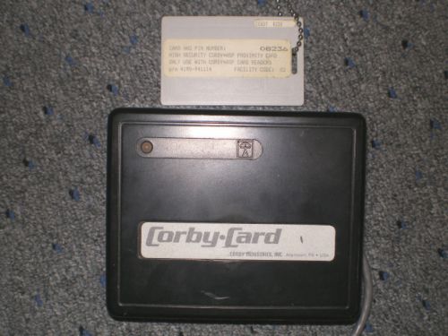 Corby access control systems asr-112 card reader for sale
