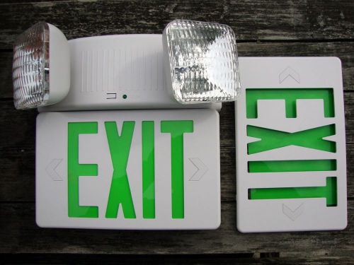 Hubbell Compass Combination Emergency Lights and Exit Sign