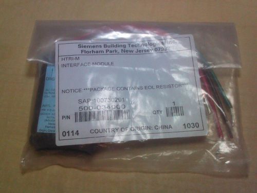 Siemens htri-m single-input intelligent device interface module 500-034000 new for sale