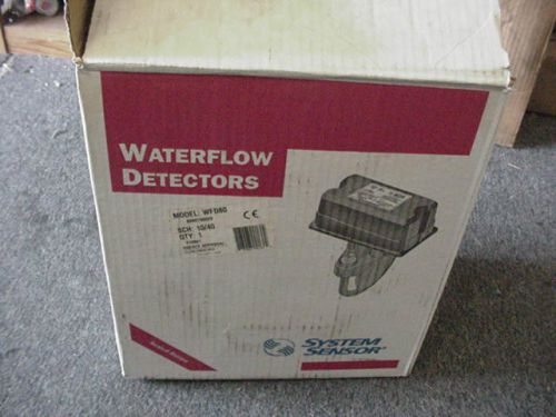 New - System Sensor Waterflow Detector WFD80 for 8&#034; Water Pipe