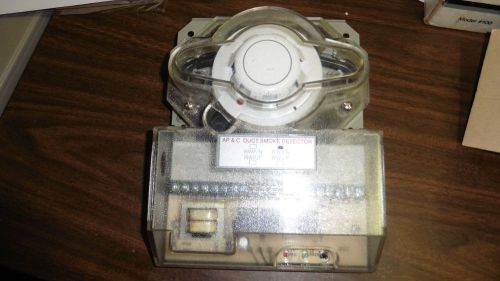 AP&amp;C Duct Smoke Detector RWJ/N w/Apollo 60A ion detector 55000-350 Fire Alarm