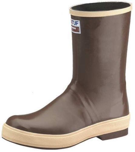 XTRATUF 22172G-10 Midcalf Neoprene Waterproof Boots Men&#039;s 10 Brown/Tan