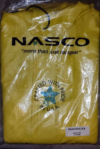 NASCO 2xl Safety Raincoat With Hood.  New In Package