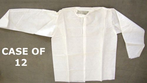 2 Cases of 50 Kimberly-Clark 36214 KleenGuard Disposable White Shirt - XL