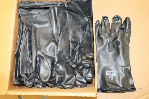New North butyl gloves size 10