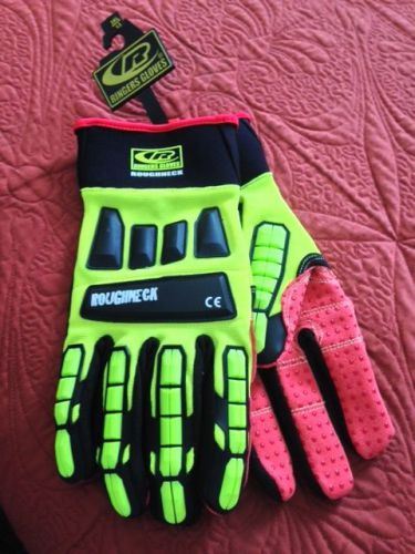 Ringers roughneck tefloc hi-vis gloves--size 3xl / 13 for sale