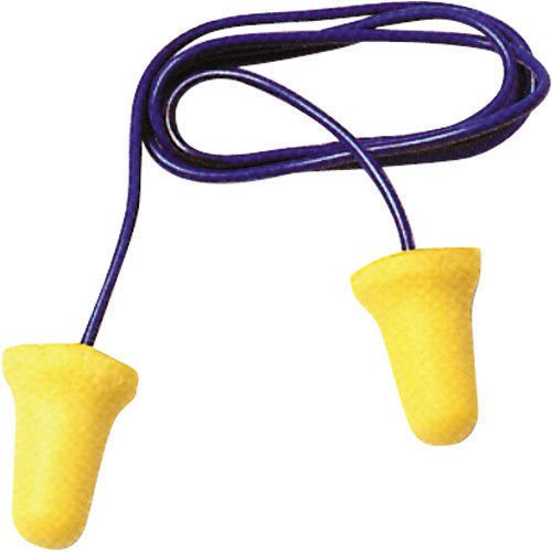 Earplugs -  3m e-a-r e-z-fit corded foam earplugs (100pairs) for sale
