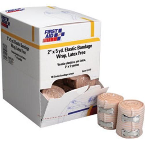 First Aid Elastic Bandage w/ 2 fastenders 3x5 yds 12 rolls/box, J616F