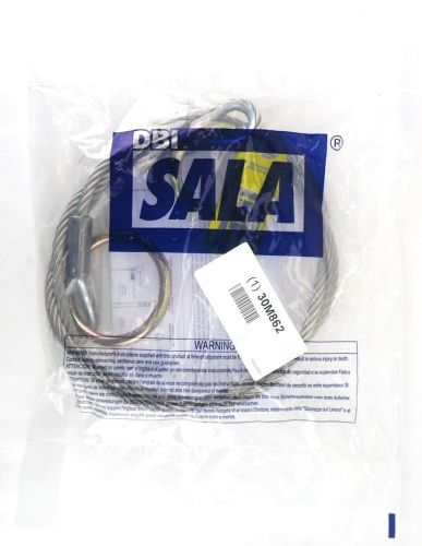 Sala 5900551 6 foot anchorage connector pass thru cable type tie off adaptor 2j for sale