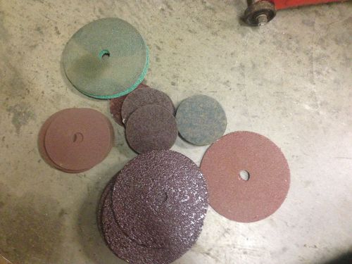 Lot of 35 sanding discs assorted for sale