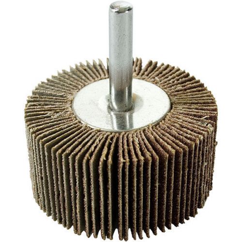 Mounted Flap Wheel 2&#034; x 1&#034; x 1/4&#034; - 120 Grit