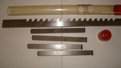 DuMont 3/8 D X 14&#034; HS KeyWay Broach Standard Machinist Cutting Tool # 22213