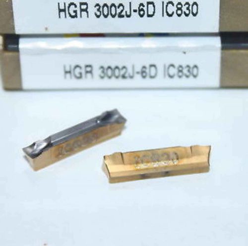 HGR 3002J -6D IC830 ISCAR *** 10 INSERTS *** FACTORY PACK ***