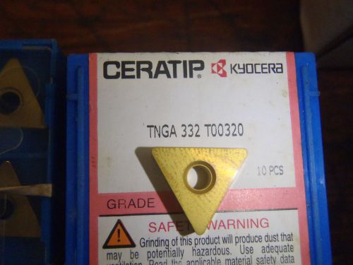 Kyocera Ceratip TNGA 332 T00320 Ceramic Insert