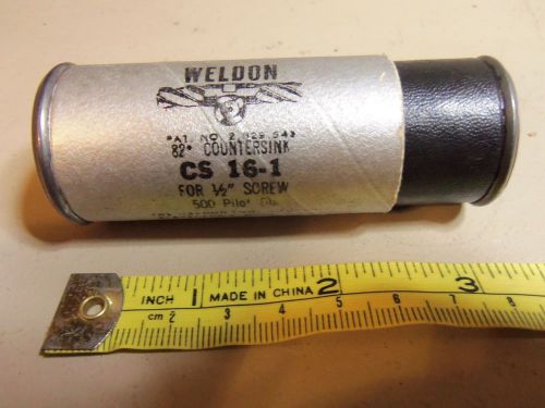 Weldon cs 16-1  82° countersink for 1/2&#034; screw for sale