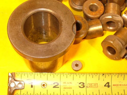 DRILL BUSHINGS *LARGE LOT* DRILLING BIT TOOL CENTERING