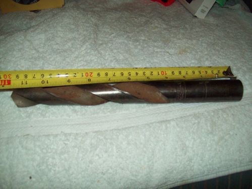 1 3/16&#034; MORSE New Bedford, Mass.Non-tapered  Drill Bit 12&#034;  Free Priority Ship