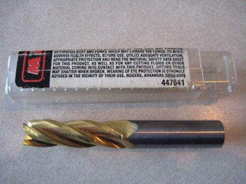 RTW .4331 X 3&#034; Carbide end mill cnc lathe inserts mill tooling