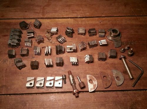 Lot of die head thread inserts and parts for sale