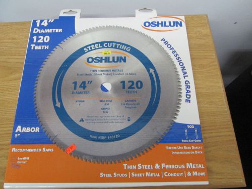 Oshlun sbf-090048 9&#034; / 48 TEETH  STEEL &amp; FEROUS METAL SAW BLADE EVOLUTION +MORE!