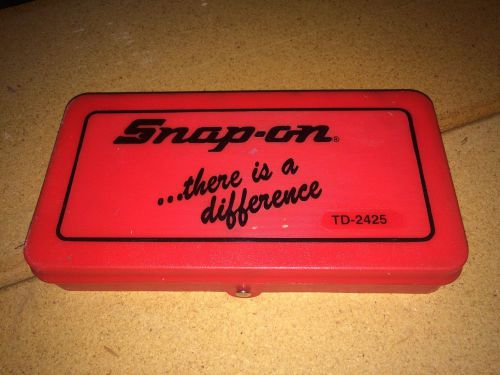 Snap On Tap and Die sets - TD2425 and TDM117A