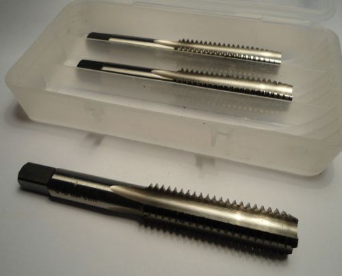 Widia tap set 1/2-13 nc h3 hss rh bottoming &amp; plug &amp; taper oal 3.38&#034; qty 3 [079] for sale