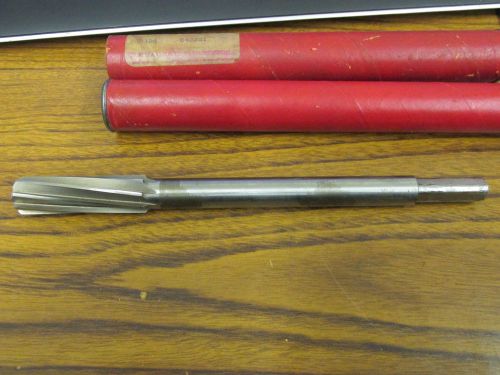 CLEVEAND 49/64&#034;  RIGHT HAND SPIRAL HSS Reamer