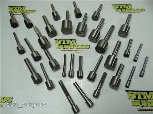 NICE LOT OF 29 COUNTERBORE PILOTS 1/4&#034; TO 7/8&#034; BUTTERFIELD