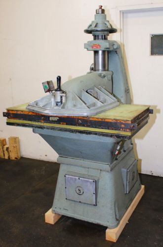 25 ton herman-schwabe d clicker die cutting press for sale