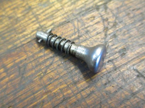 Atlas/craftsman 10&#034; metal lathe - gear guard knob w/ spring /    nv 394 for sale