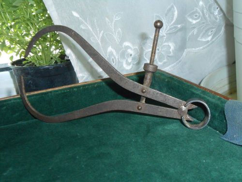 Antique Vintage Machinist Tool Caliper Compass
