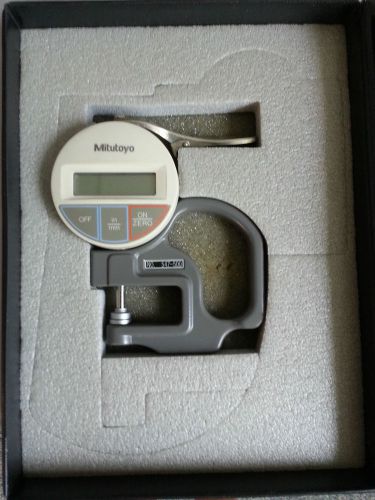 Mitutoyo 0-.5&#034; .47&#034; Thickness Gage 547-500 (543-611B)