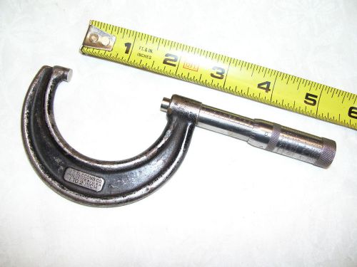 Micrometer, Vintage J.T. Slocomb Co. 1 - 2&#034; (.001) Machinist tool