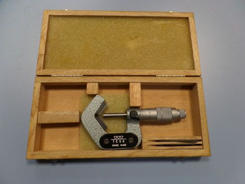 Tesa v-anvil micrometer 5-25 mm for sale