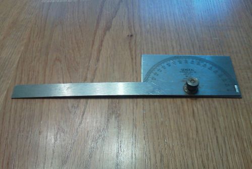 Protractor, No 17 General Hardware Mfg. Co., Inc., Stainless Steel Tool