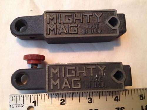 Machinist lathe tools lot of 2 mighty mag - magnets for sale