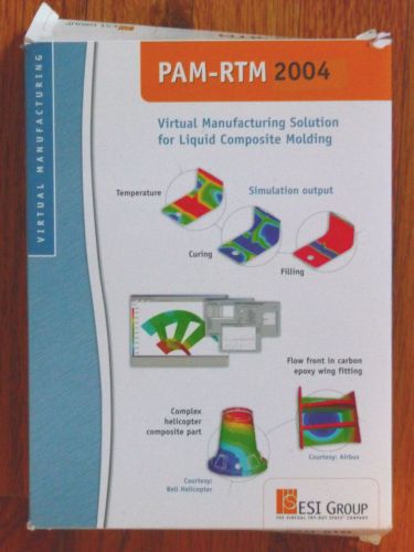 Pam-rtm esi group virtual manufacturing for liquid composites molding 2002/2004 for sale